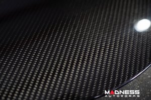 Alfa Romeo Giulia - Carbon Fiber - Fuel Door Cover - Feroce Carbon